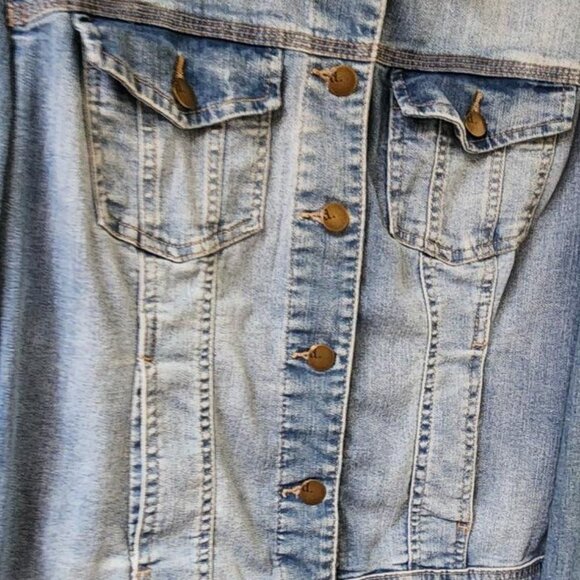 d. jeans Jean Jacket Size L - Picture 3 of 9